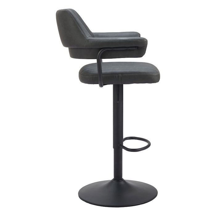 Zuo Modern Erret BarStool, Gray