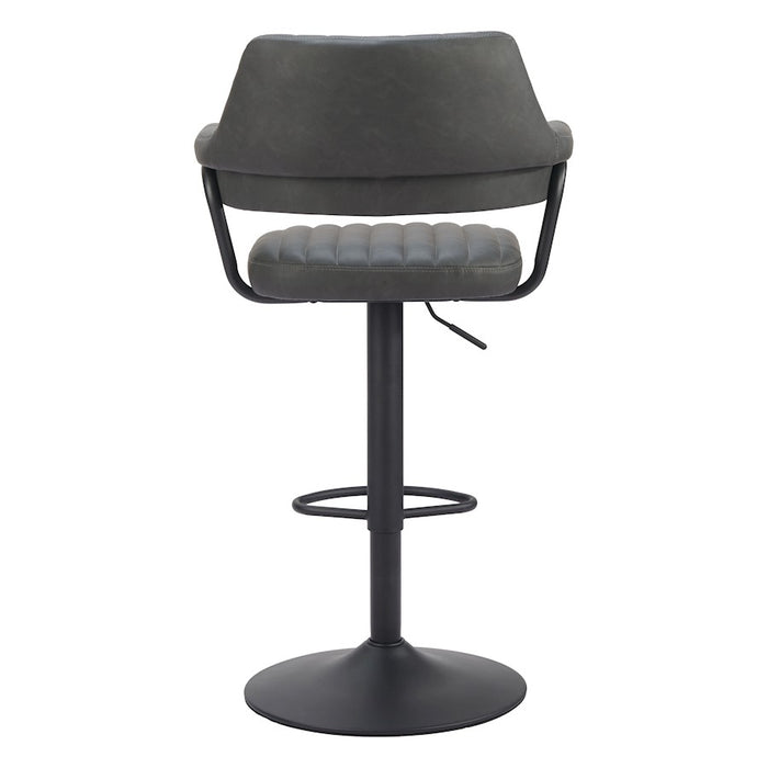 Zuo Modern Erret BarStool, Gray