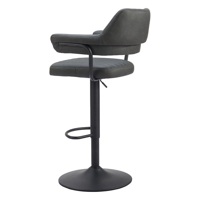 Zuo Modern Erret BarStool, Gray