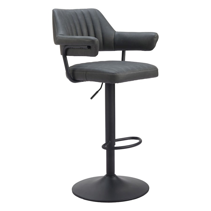 Zuo Modern Erret BarStool, Gray