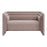 Zuo Modern Trippel Loveseat, Taupe