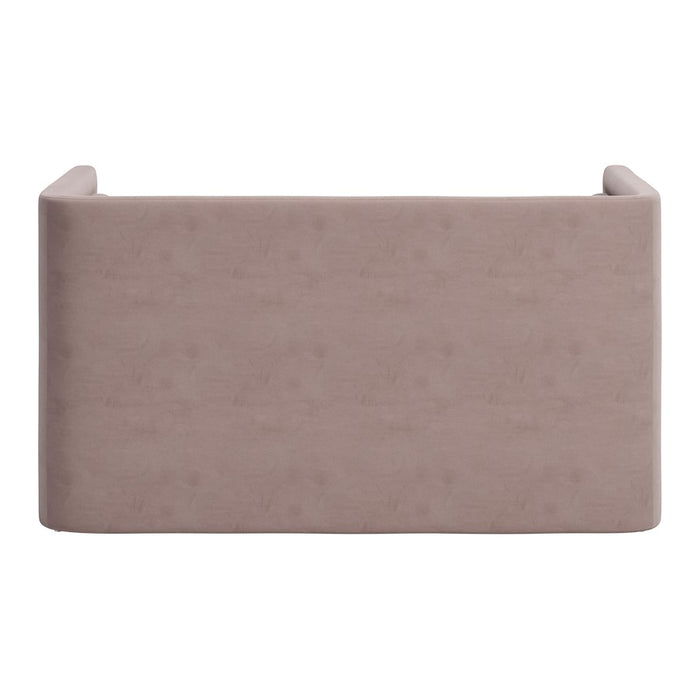 Zuo Modern Trippel Loveseat, Taupe