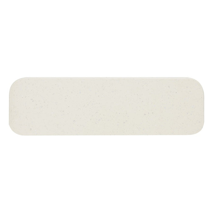 Zuo Modern Cher Console Table, White/Brass