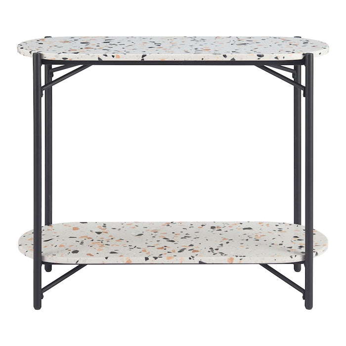 Zuo Modern Tuxedo Console Table, Multicolor