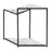 Zuo Modern Miste Side Table, Multicolor