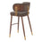 Zuo Modern Brew BarStool, Brown/Walnut