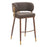 Zuo Modern Brew BarStool, Brown/Walnut