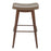 Zuo Modern Divat BarStool Set of 2, Taupe/Walnut