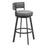 Zuo Modern Gimsby Swivel BarStool, Gray