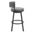 Zuo Modern Gimsby Swivel BarStool, Gray