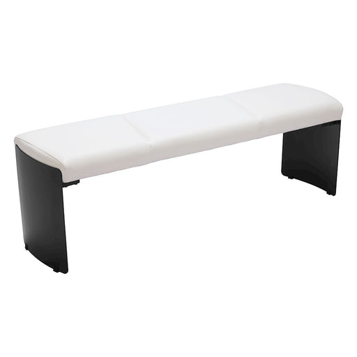 Zuo Modern Mur Bench, White
