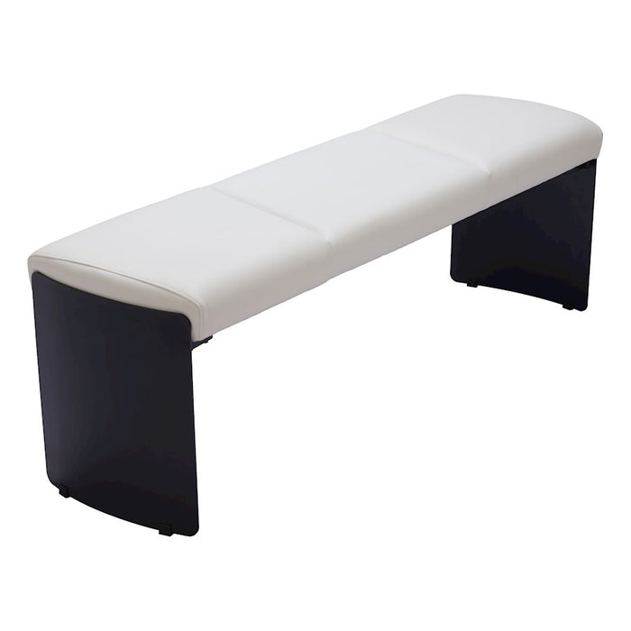 Zuo Modern Mur Bench, White