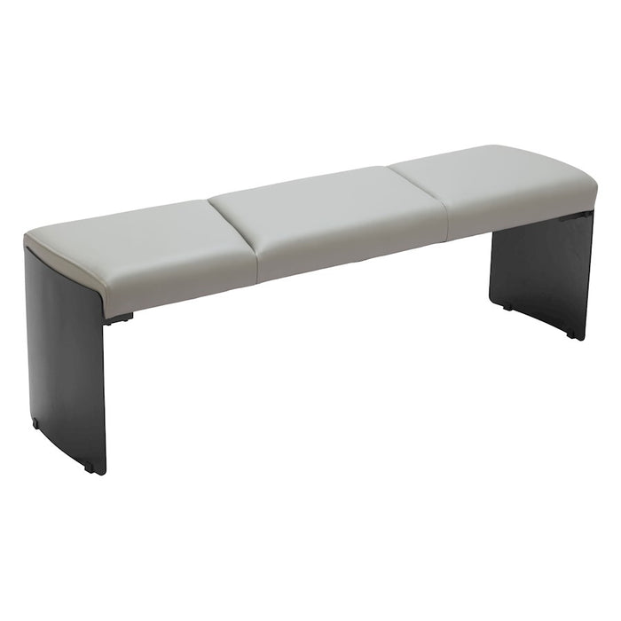 Zuo Modern Mur Bench, Gray