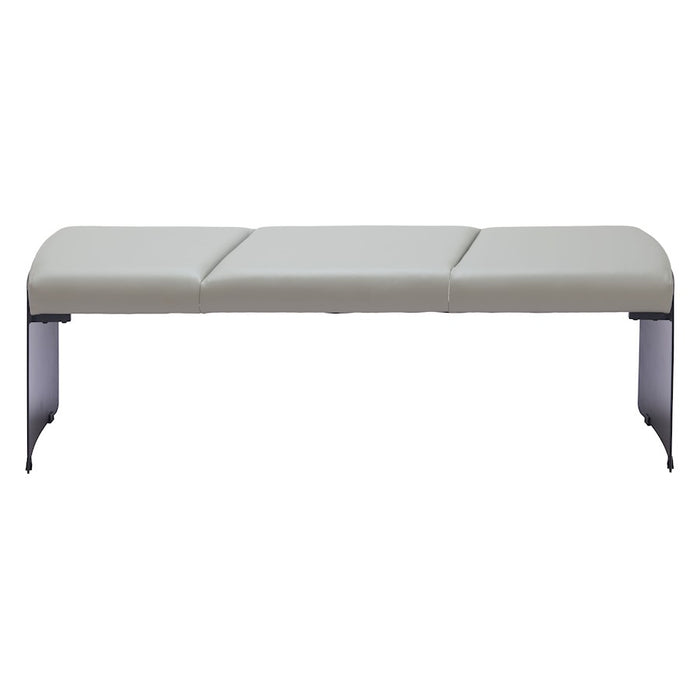 Zuo Modern Mur Bench, Gray