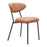 Zuo Modern Rorun Dining Chair Set of 4, Brown