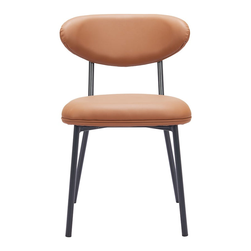 Zuo Modern Rorun Dining Chair Set of 4, Brown