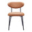 Zuo Modern Rorun Dining Chair Set of 4, Brown