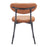 Zuo Modern Rorun Dining Chair Set of 4, Brown
