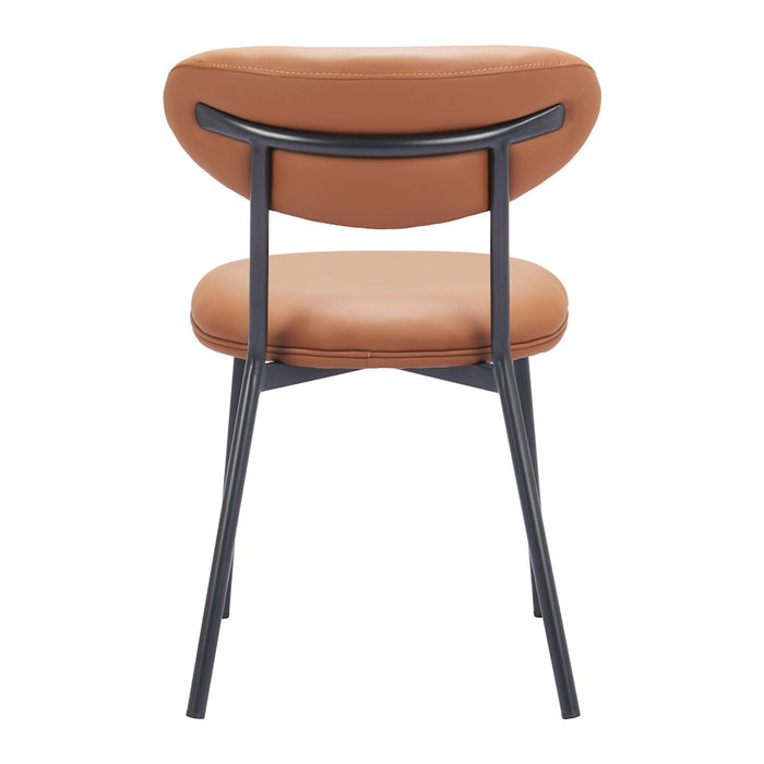 Zuo Modern Rorun Dining Chair Set of 4, Brown