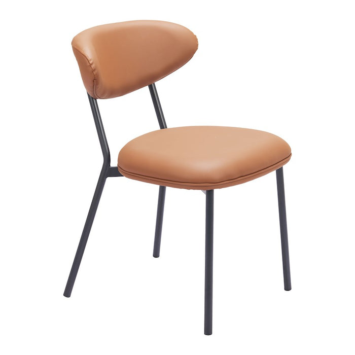 Zuo Modern Rorun Dining Chair Set of 4, Brown