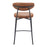 Zuo Modern Rorun Counter Stool Set of 2, Brown