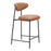 Zuo Modern Rorun Counter Stool Set of 2, Brown
