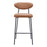 Zuo Modern Rorun BarStool Set of 2, Brown