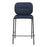 Zuo Modern Plat Counter Stool Set of 2, Blue