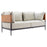 Zuo Modern Stirbe Loveseat, Gray