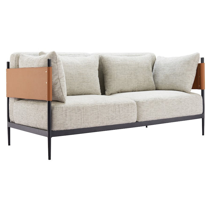 Zuo Modern Stirbe Loveseat, Gray