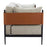 Zuo Modern Stirbe Loveseat, Gray