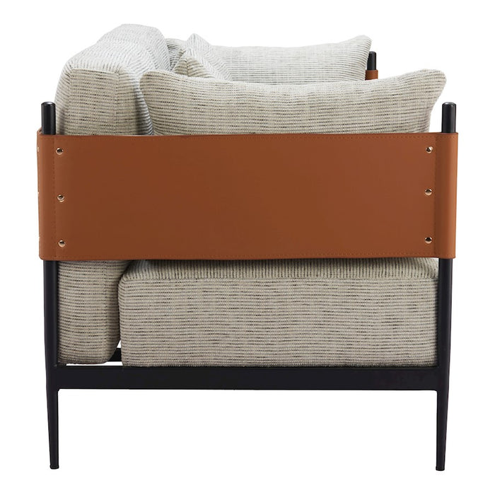 Zuo Modern Stirbe Loveseat, Gray