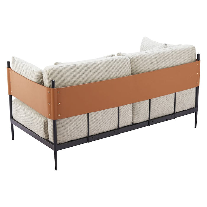 Zuo Modern Stirbe Loveseat, Gray