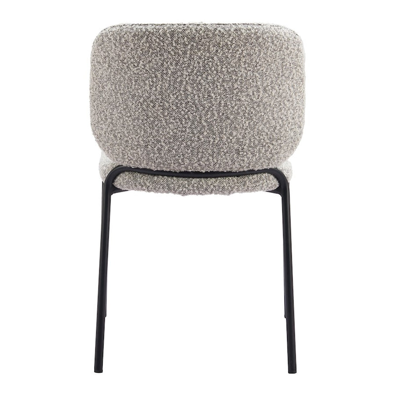 Zuo Modern Plat Dining Chair Set of 2, Gray