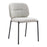 Zuo Modern Plat Dining Chair Set of 2, Gray