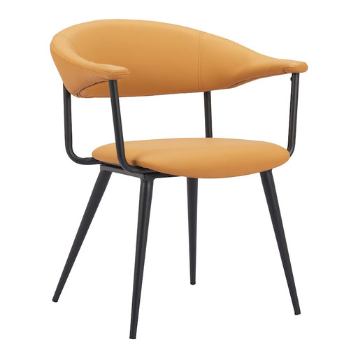 Zuo Modern Sima Dining Chair, Brown