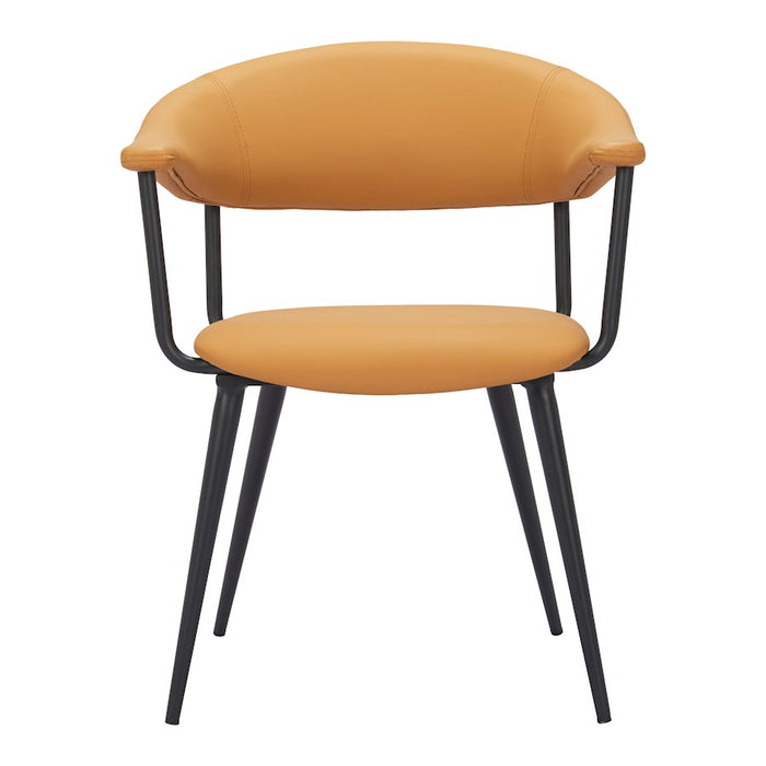 Zuo Modern Sima Dining Chair, Brown
