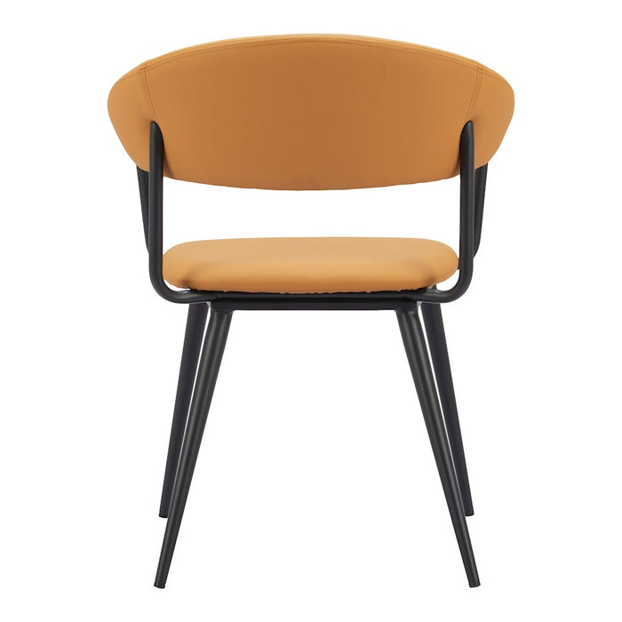 Zuo Modern Sima Dining Chair, Brown