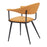 Zuo Modern Sima Dining Chair, Brown