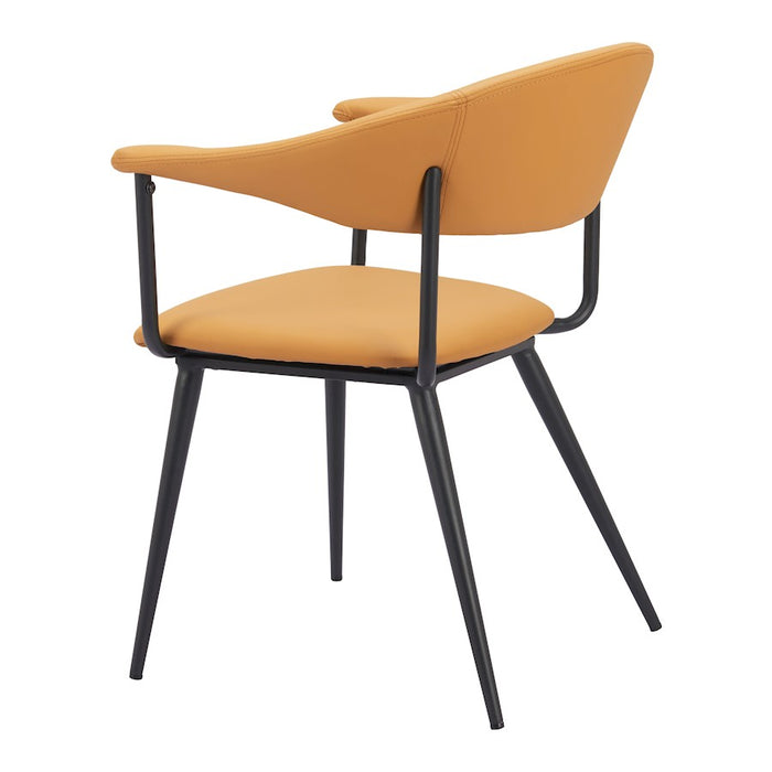 Zuo Modern Sima Dining Chair, Brown