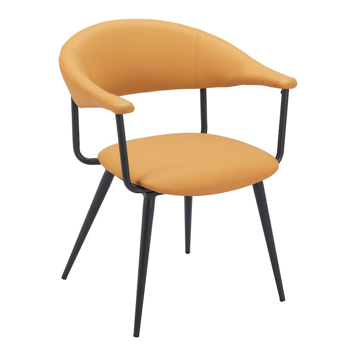 Zuo Modern Sima Dining Chair, Brown