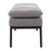 Zuo Modern Padd Bench, Gray