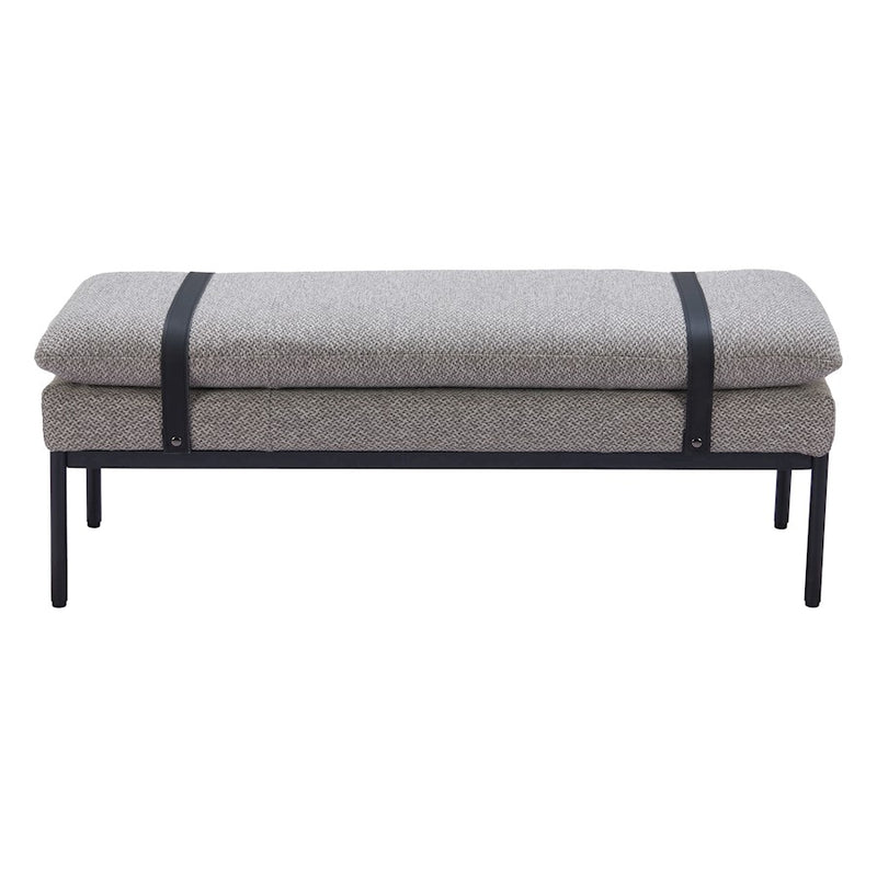 Zuo Modern Padd Bench, Gray