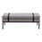 Zuo Modern Padd Bench, Gray