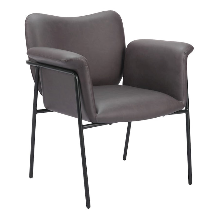 Zuo Modern Heritage Accent Chair, Brown
