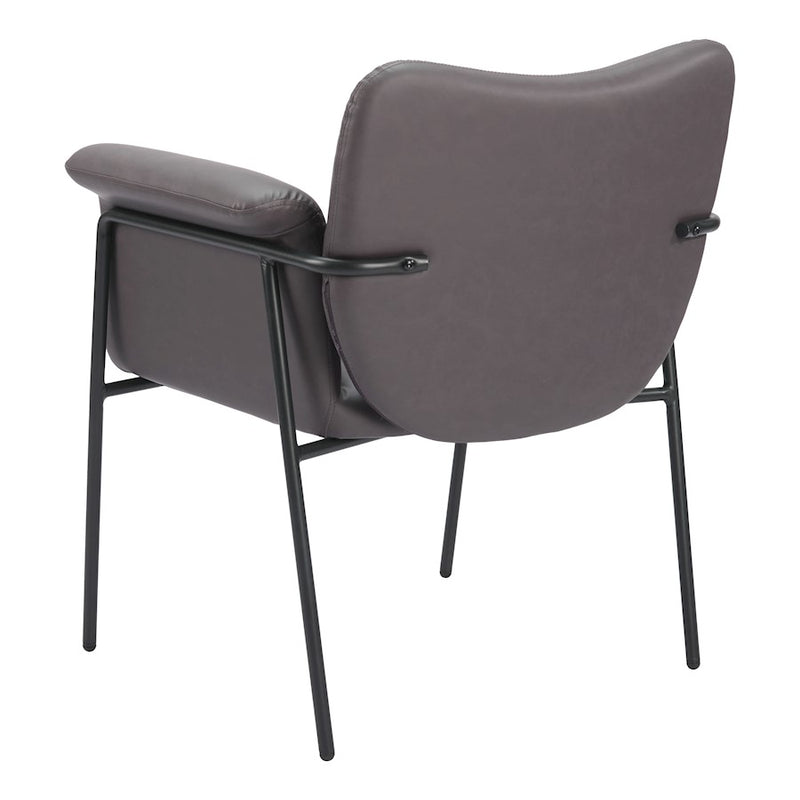Zuo Modern Heritage Accent Chair, Brown