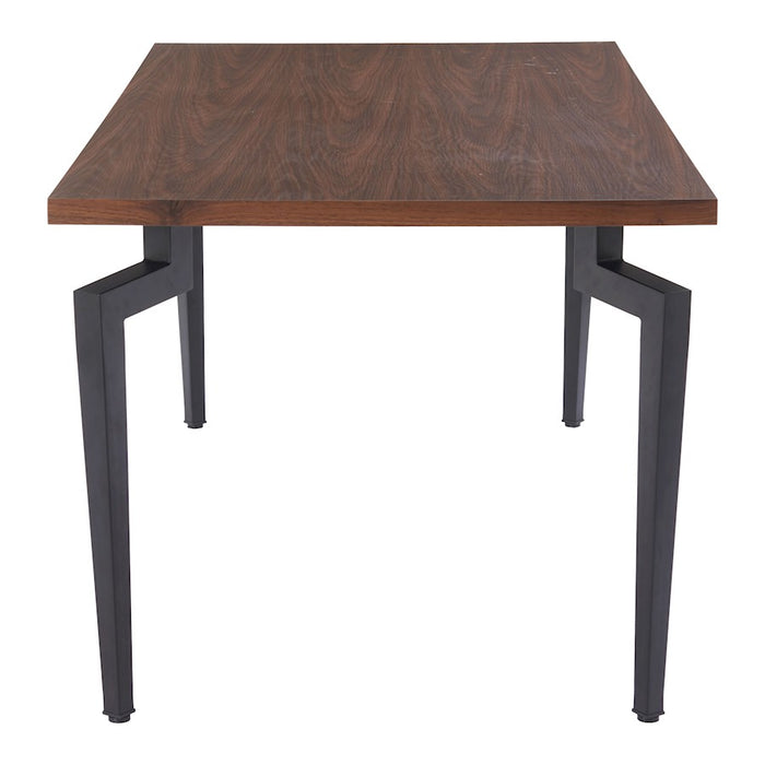 Zuo Modern Kani Dining Table, Walnut
