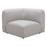 Zuo Modern Biak Corner Chair, Gray