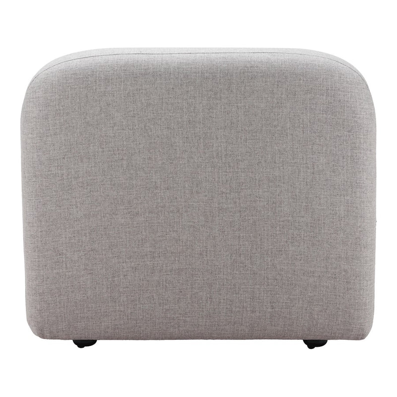 Zuo Modern Biak Middle Chair, Gray