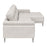 Zuo Modern Bliss RAF Chaise Sectional, Beige